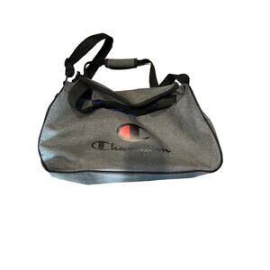 Champion 18"x10"x10" Black Gray Duffel Bag